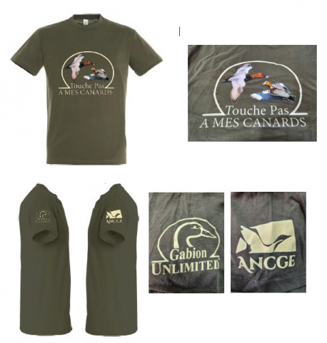 T-SHIRT TOUCHE PAS A MON CANARD
