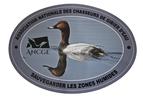 Autocollant Ovale 21cm X 15cm - MILOUIN Nouveau logo